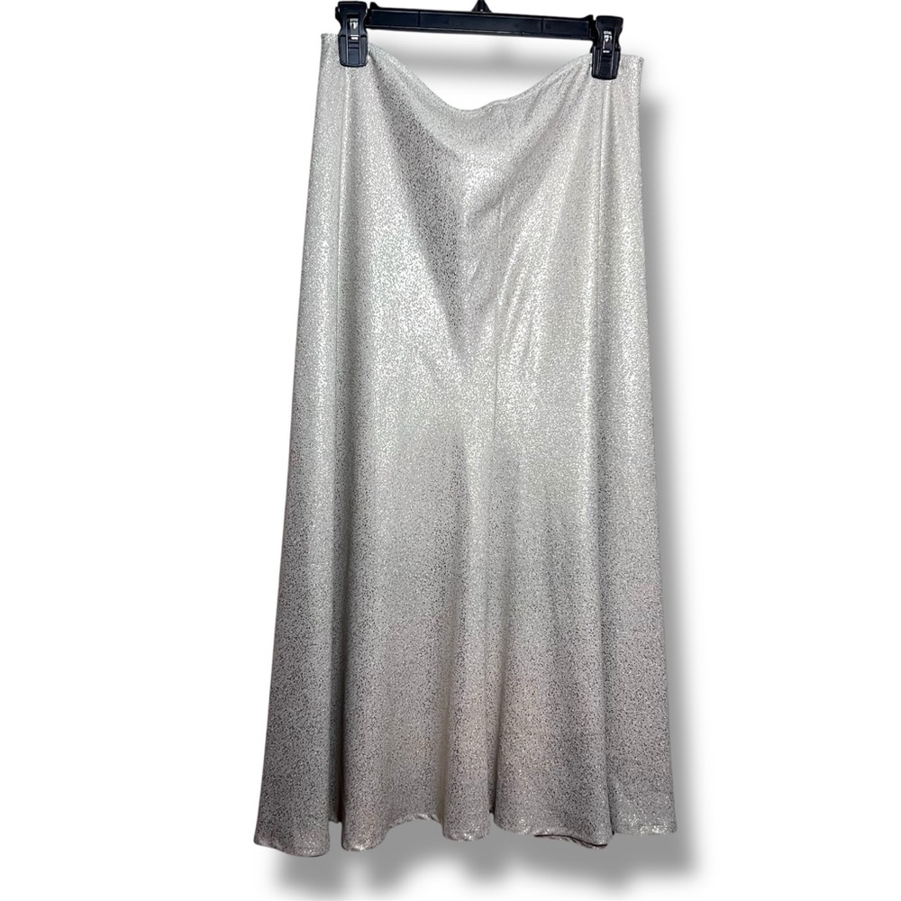 Vince Camuto Women’s Shimmering Gold/Metallic “Confetti Ready” Maxi Skirt - Picture 2 of 5